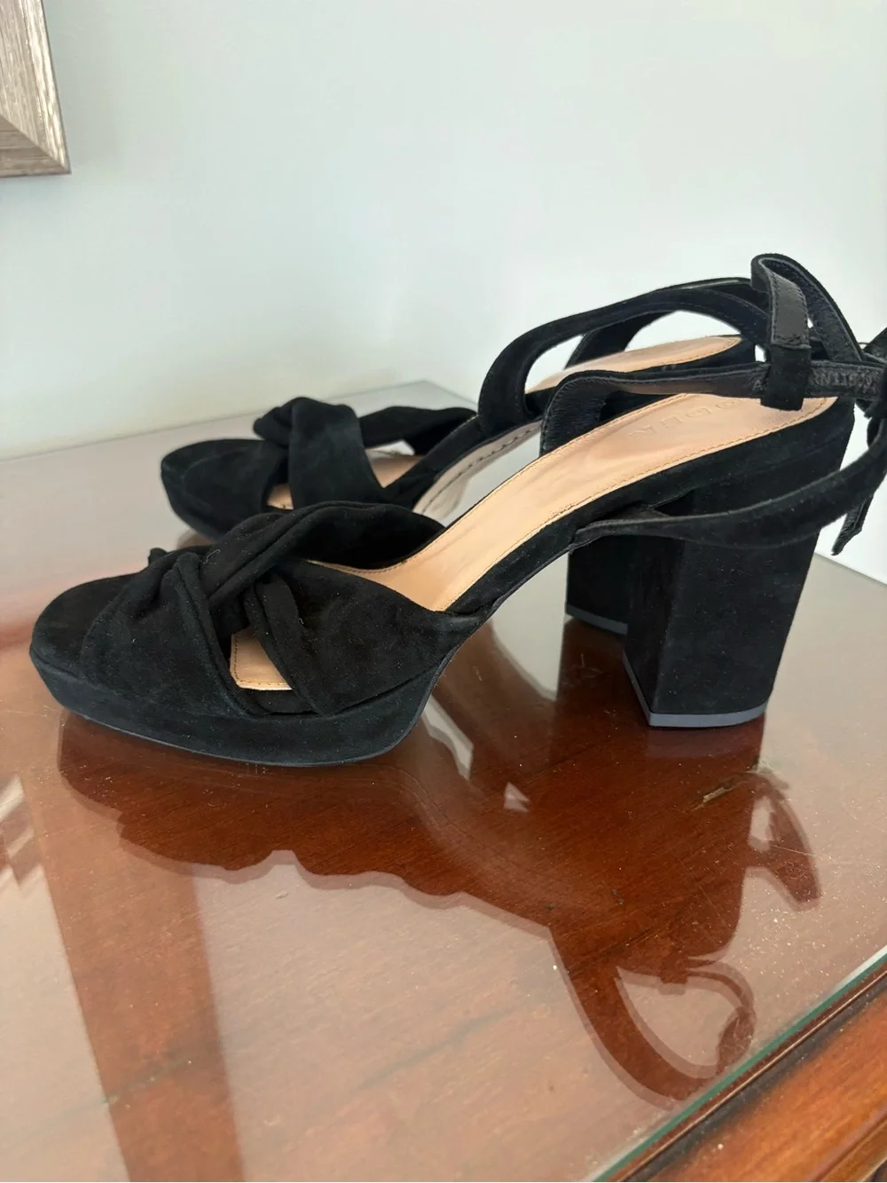 Boden suede platform